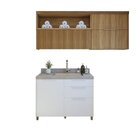 Lavanderia Modulada Com 2 Armários Aéreos E 1 Balcão 100% Mdf