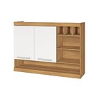 Lavanderia Modulada Com 2 Armários Aéreos E 1 Balcão 2 Portas