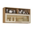 Lavanderia Modulada Com 2 Armários Aéreos E Balcão 3 Portas S