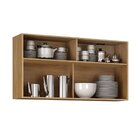 Lavanderia Modulada Com 2 Armários Aéreos E Balcão 3 Portas S