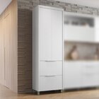 Lavanderia Modulada Com Armário Aéreo,1 Balcão E 1 Armário Mu