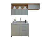 Lavanderia Modulada Com Balcão 1 Porta E 2 Armários Aéreos 10