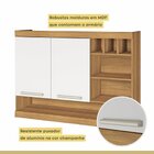 Lavanderia Modulada Com Balcão E Armário Aéreo Com Nicho 100%