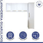 Lavanderia Modulada Guarulhos 1 Armário Multiuso E 2 Armários