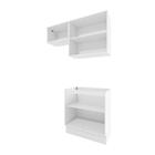 Lavanderia Modulada Kappesberg Celeste 3 Peças Branco/azul 14