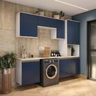 Lavanderia Modulada Kappesberg Celeste 6 Peças Branco/azul 25