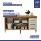 Lavanderia Modulada Nova Iguaçu Balcão 3 Portas E 3 Gavetas K