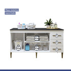 Lavanderia Modulada Nova Iguaçu Balcão 3 Portas E 3 Gavetas K