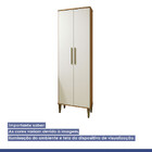 Lavanderia Modulada Recife 2 Portas 5 Prateleiras Branco