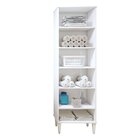 Lavanderia Modulada Recife 2 Portas 5 Prateleiras Branco