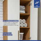 Lavanderia Modulada São Gonçalo 1 Armário Multiuso E Armário