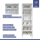 Lavanderia Modulada São Gonçalo 1 Armário Multiuso E Armário