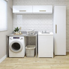 Lavanderia Modulada Uberaba 1 Armário Multiuso E 2 Armários A