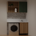 Lavanderia Sevilha 260x140cm Verde Floresta Kappesberg