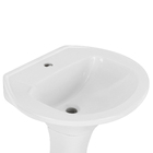 Lavatório com Coluna de Chão Diamantina Branco 82x46x56cm Icasa