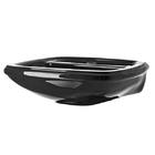 Lavatório Comum Fit Preto Retangular Celite