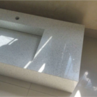 Lavatório Cuba Esculpida Branco Stellar 1,00x0,45