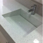 Lavatório Cuba Esculpida Branco Stellar 1,00x0,45