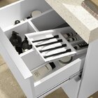 Lavatório De Porcelanato Para Banheiro Com Cuba Embutida Gabi