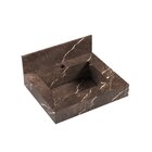 Lavatório Em Porcelanato Para Banheiro 50cm Top Com Cuba Escu