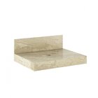 Lavatório Em Porcelanato Para Banheiro 50cm Top Para Cuba De