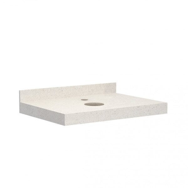 Lavatório Em Porcelanato Para Banheiro 60cm Para Cuba De Apoi