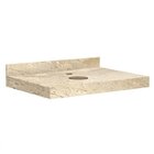 Lavatório Em Porcelanato Para Banheiro 60cm Para Cuba De Apoi