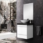 Lavatório Em Porcelanato Para Banheiro 60cm Para Cuba De Apoi