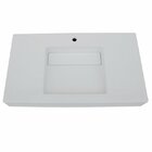 Lavatório Jade De Mármore Sintético 79cm Branco