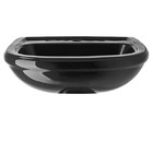 Lavatório Para Coluna Sabatini Porcelana Preto Icasa