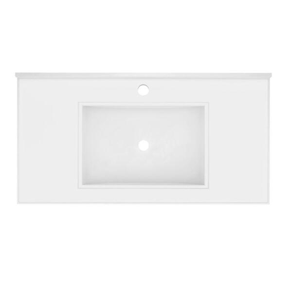 Lavatório Para Banheiro Bari Para Banheiro 80x41cm Branco