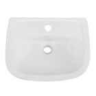 Lavatório para Coluna Oval 15,5x45,5x35,5cm Gelo Vogue Plus Deca