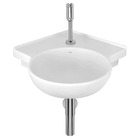 Lavatório Louça Redondo Branco 17x49x38cm Deca