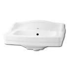 Lavatório Retangular Branco 21x61x45,5cm Clássica Celite