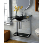 Lavatório Retangular Preto Especial 50x46x62,5 Sensea