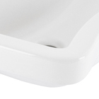 Lavatório Suspenso Retangular 20x60x42cm Branco Acesso Celite