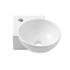 Lavatório Suspenso Fasl 13x46,5x35cm Branco Celite