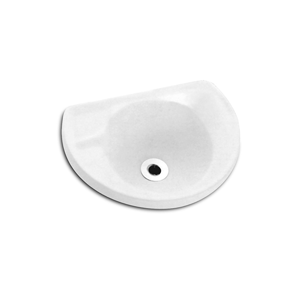 Lavatório Suspenso Guarapari 13x46,5x34cm Branco Celite