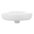 Lavatório Suspenso Trapézio 15x30x30cm Gelo Marajó Canto Deca