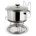 Le Réchaud 5 Litros Com Difusor De Calor Aço Inox Forma Inox