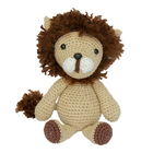 Leão Rick Amigurumi Crochê Quarto Bebê Infantil
