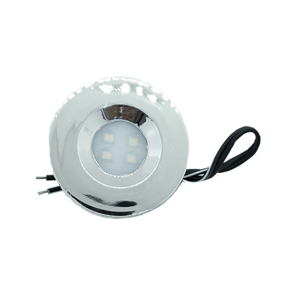 Led De Embutir Redondo Diametro 52 Mm 4 Leds Luz Branca (fria