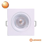 Ledvance Focolum 4.5w Luz Amarela 3000k Quadrada