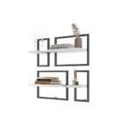 Lego Com 4 Prateleiras Industrial Branco