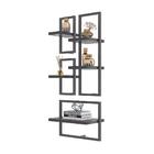 Legos 5 Prateleiras Estruture Preto Onix