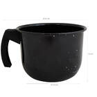 Leiteira Caneca Esmaltada Jarra Para Leite Granitada 1,8l