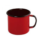 Leiteira E Caneca Qualidade Em Agata-900 Ml- Vermelha - Ewel