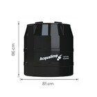 Leito de Secagem Plástico para Biodigestor 3000L Fundo Plano Acqualimp