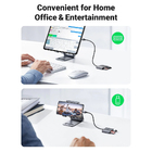 Leitor Cartão Sd Micro Sd Com Usb 2.0 Ugreen Pra Usb C Cinza