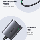 Leitor De Cartão Sd E Micro Sd Ugreen Interface Usb A Cinza